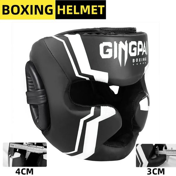 Kick boxe capacete karate muay thai guantes de boxeo livre luta chapelaria mma cabeça guarda sanda treinamento adultos crianças equipamentos 240127