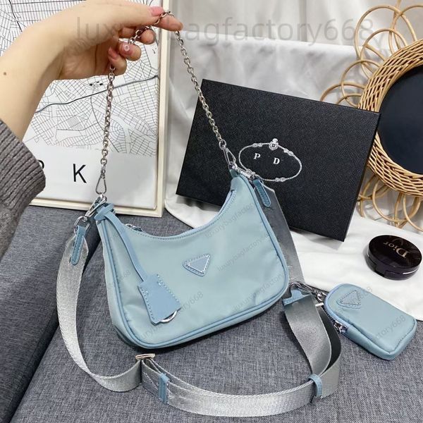 Üst Nadas Tasarımcıları Luxurys Çanta Çanta 3 Parçalar Çantalar Crossbody Hobo Cüzdanları Satış Bayan Lady Omuz Moda Çantası Minimalist Stil İşlevsellik Cüzdan