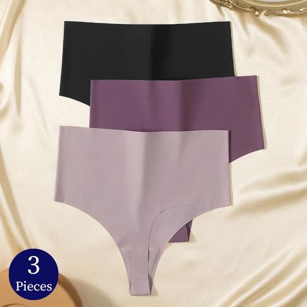 Damenhöschen TrowBridge 3 Teile/satz Hohe Taille Tangas Nahtlose Frau Unterwäsche Sexy Dessous Komfort G-Strings Sport Unterhosen