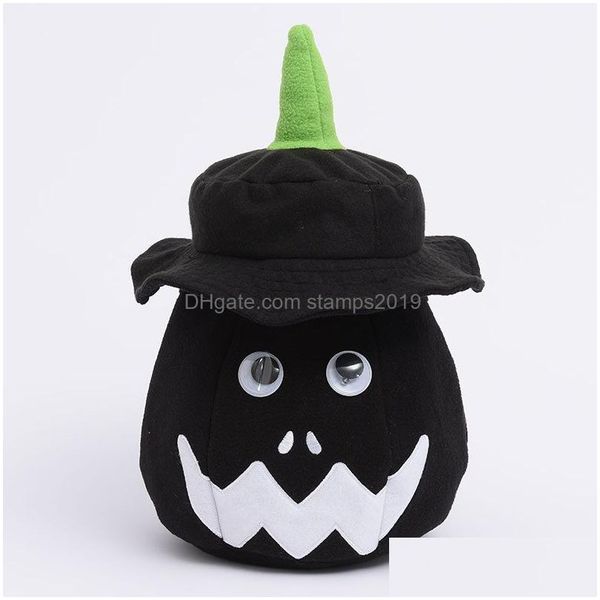 Outras fontes de festa festiva levou luz Halloween truque ou deleite balde abóbora doces sacos de ação de graças decoração gota entrega ho dh5di