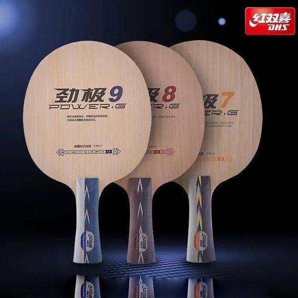 Potenza PG9 originale G9 G8 G7 G7 G7 G7 G7 PG 9 7ply Off Table Tennis Blade per Racket De Mesa Pingpong Lo stesso con Hurricane Long 240122