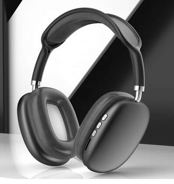 P9 Max Pro Cuffie HiFi stereo wireless Musica Bluetooth Tipo-C Cuffie con scheda TF cablate con microfono Auricolari sportivi TWS Auricolari per telefoni cellulari intelligenti Air 2 3 Plus mm