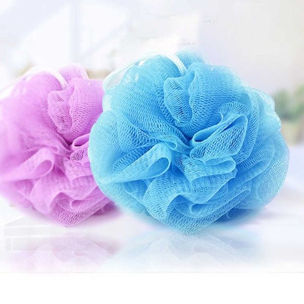 100 Stücke Multi Farben 15G Bad Dusche Schwamm Hocker Luffas Nylon Mesh Pinsel Dusche Ball Spitze Rand Mesh Bath206E