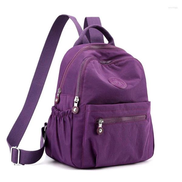 Borse da scuola Zaino versatile di grande capacità Borsa da viaggio leggera Mini zaini per libri Donna Mochilas Para Mujer