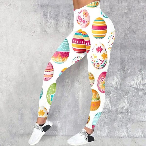 Leggings da donna Tasche premaman Collant con stampa da donna Controllo Yoga Sport per pantaloncini morbidi da donna alti