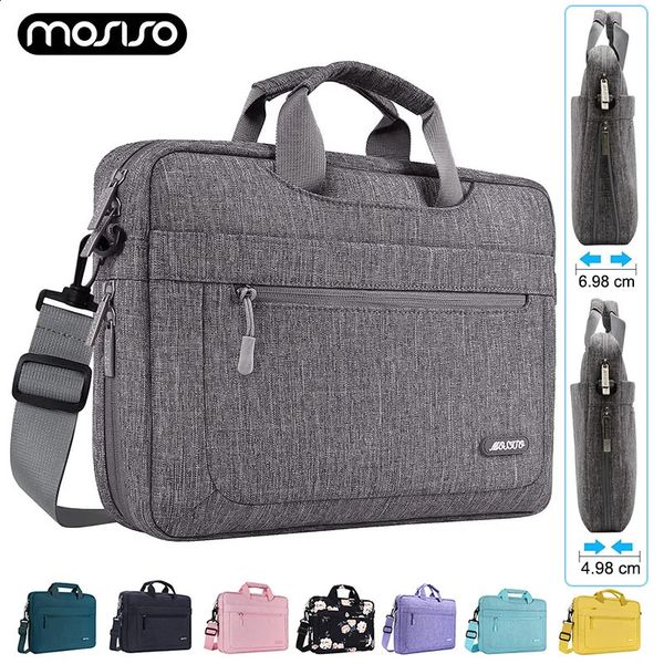 MOSISO Borsa a tracolla per laptop 156 14 133 16 173 pollici per Dell HP Asus Acer Custodia per notebook Custodia 240119