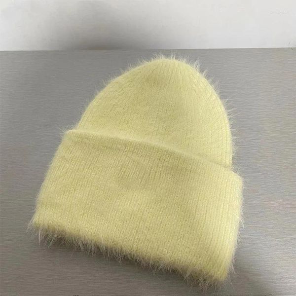 Berets Gestrickte Pullover Hut Männer Frauen Verdickte Isolierung Coole Trendige Persönlichkeit Für Winter Paare Warme Und Winddichte Kappe