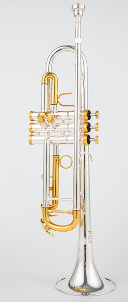 Neue Ankunft Bb Trompete TR 197GS Versilbert Trompete Kleines Messing Musikinstrument Trompeta Professionelle Hohe Qualität