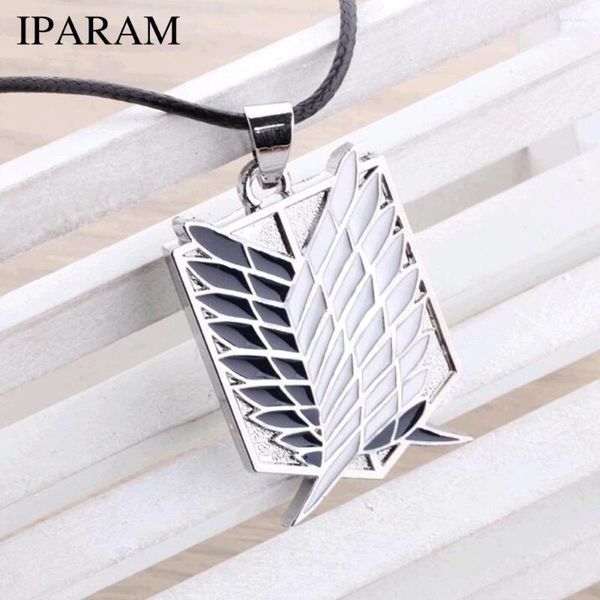 Kolye Kolyeleri Metal Anime Saldırısı Wings of Freedom Titanyum Kolye SHINGEKI NO Kyojin Cosplay Anketi