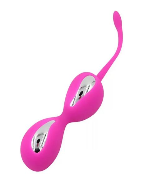 Nuovo Silicone Covered Smart Love Egg Ben Wa Balls Anal Bead Ball Kegel Vagina Trainer Prodotto del sesso per le donne Giocattoli adulti del sesso7196132