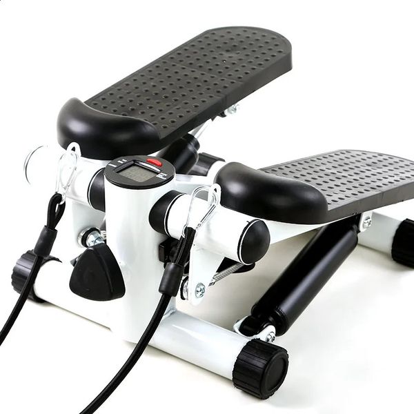 Fahrrad faltbares Pedal Stepper Fitnessgerät Schlankheitslaufband Workout Step Aerobic Home Gym Mini-Trainingsgeräte 240127