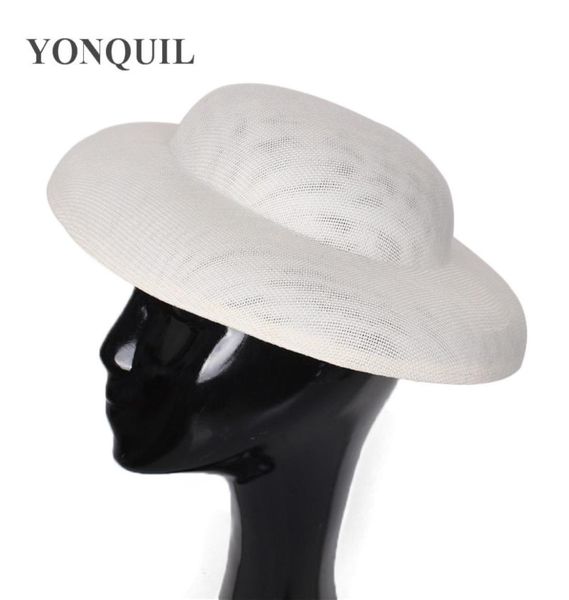 30 cm runder großer Hut Fascinator Basis Damen Haarschmuck Nachahmung Sinamay Fascinator Kopfschmuck Material Hochzeit Party attraktiv7383540
