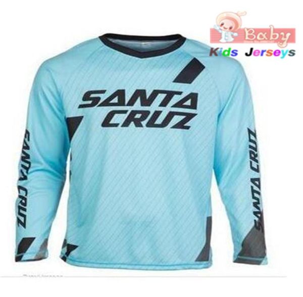 spexcel2021 New Kids Downhill Jersey NTb Enduro Offroad Larga Mountain Bike Motocross Gersey BMX DH Mtb T Shirt X05039587744