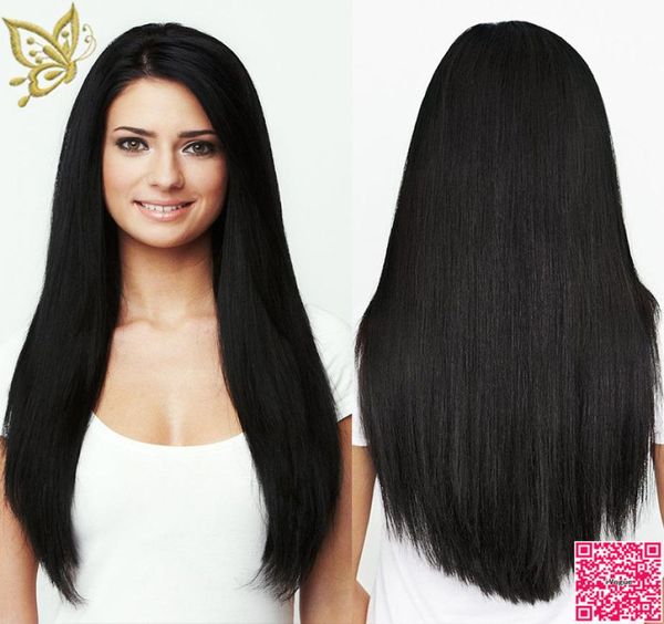 Personalizza Parrucca Kosher Parrucca ebraica Parrucche brasiliane per capelli umani Qualità 44 Top in seta Nessuna parrucca in pizzo Capelli umani Pelle naturale2608787