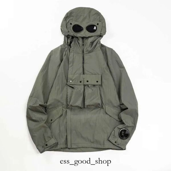 Herrenjacken Goggle Kapuzenjacke CP Frühling Outdoor Windjacke Modemarke Metall Nylon Oberbekleidung Mäntel CP Comapny Jacke Beliebter Street Style in HKJV 920