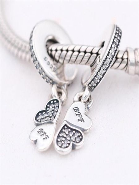 Pendenti con ciondoli Friends Forever adatti per bracciale stile fai da te 791949CZ H82602823