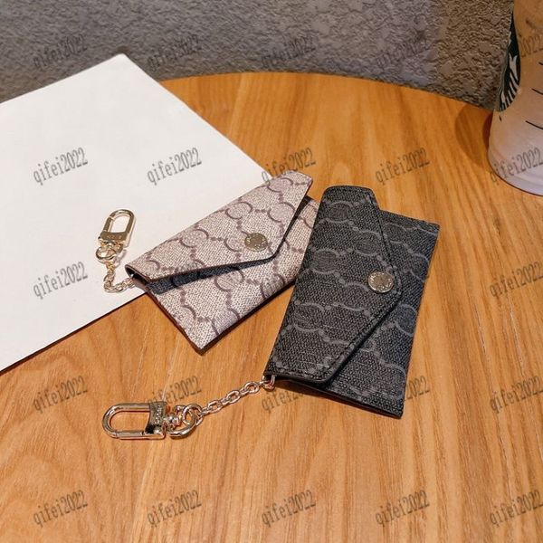Designer chaveiro chaveiros estilo clássico material de couro hardware de alta qualidade para homens e mulheres keybag saco de cartão chave muito bom n203d