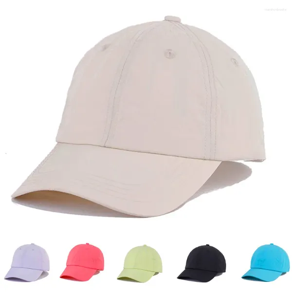 Cappellini da baseball Lettera Cappello coreano Multifunzione Asciugatura rapida Protezione UV impermeabile All'aperto Baseball per uomo Protezione da campeggio Protezione solare