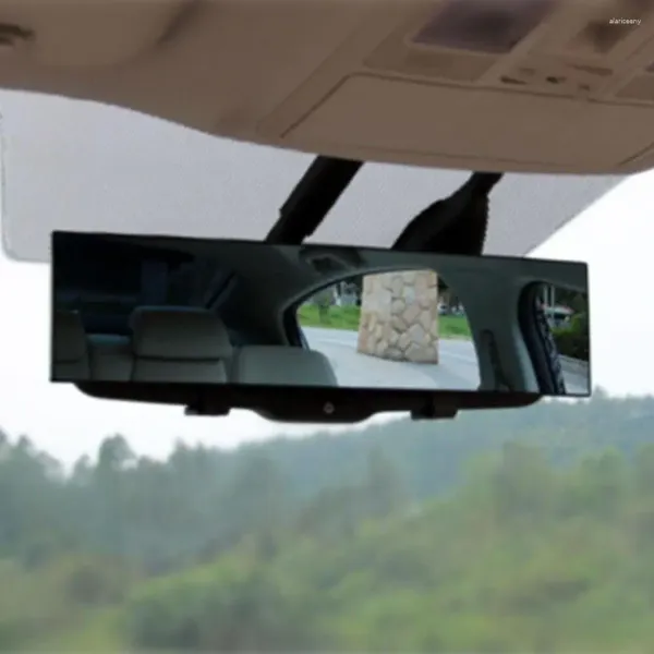 Accessori interni Angel View Specchietto retrovisore panoramico grandangolare per auto Vetro Durale ABS infrangibile Ultrasottile