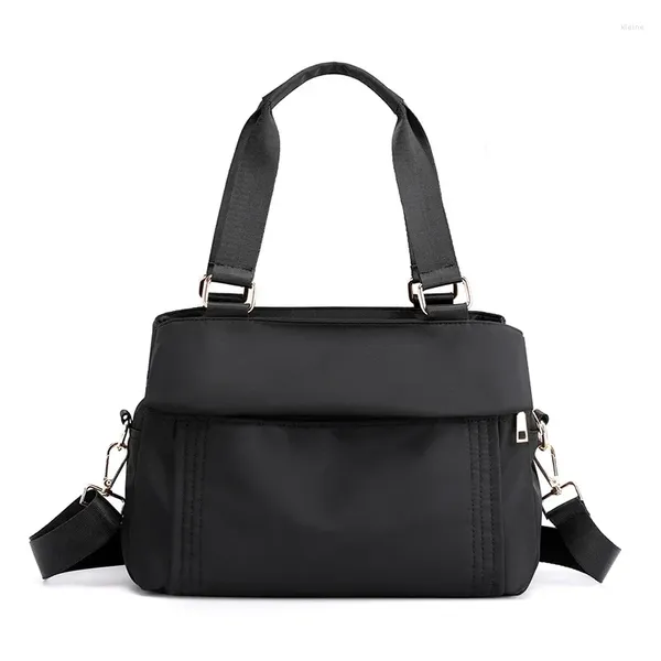 Marsupi Borsa alla moda Borsa di grande capacità Borsa da donna casual in tessuto Oxford con tracolla multistrato abbinata B