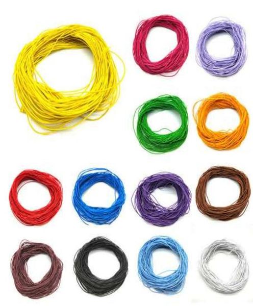 24m1mm Günstige Erkenntnisse Perlen Schmuck Kern Elastische Seil Stretch Gummi Linie Perlen Schnur Für DIY Armband Halskette Schmuck Machen5635094