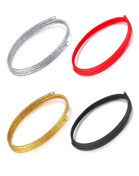2MM Edelstahl Magnetverschluss Wachsschnur Seil Kette Halskette für Männer Frauen DIY 22quot7477823