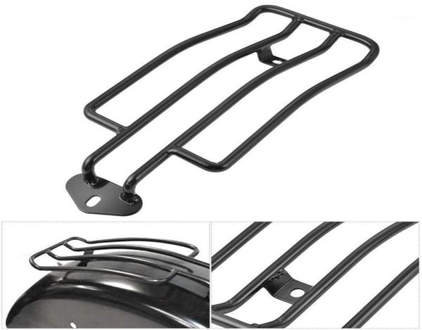 Rack de bagagem para motocicleta, prateleira de suporte para encosto, assento traseiro solo 280mm 11 polegadas para xl sportsters 883 xl1200 1985200311624218