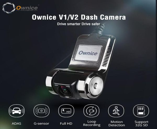 Ownice V1 V2 Mini ADAS DVR per auto Carmera Dash Cam Full HD1080P Videoregistratore per auto Gsensor Visione notturna Dashcam accessori9236190