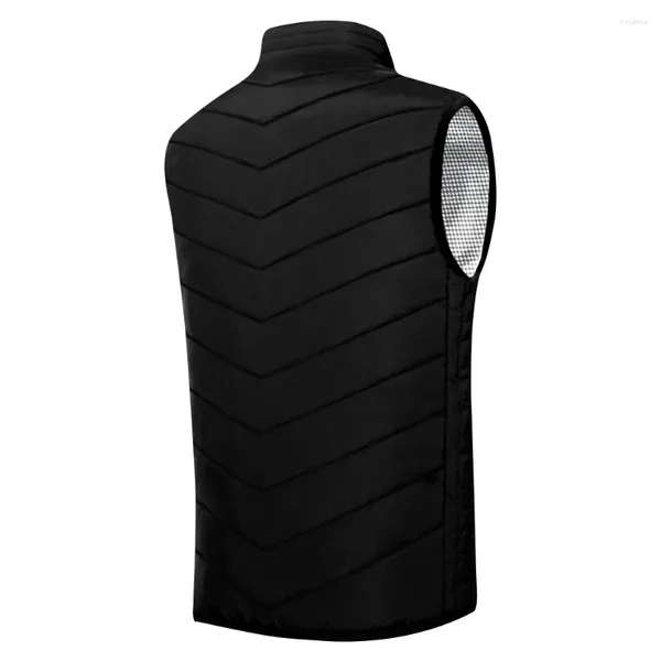 Abbigliamento da motociclista 13 aree Gilet riscaldato Giacca invernale USB calda Lavabile elettrico oversize 5XL per la caccia all'aperto