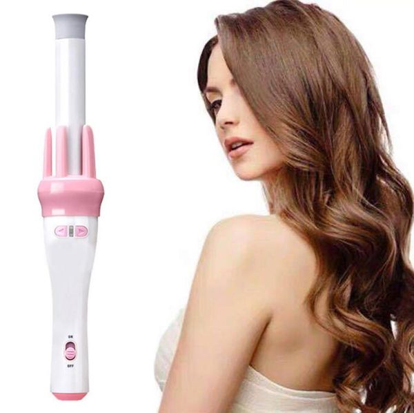 Usukeucn Stil Otomatik Döner Seramik Curl Demir Çubuk Isıya Dayanıklı Saç Kırıcı Styling Aracı Stil Araçları Saç Styler Wand7287341