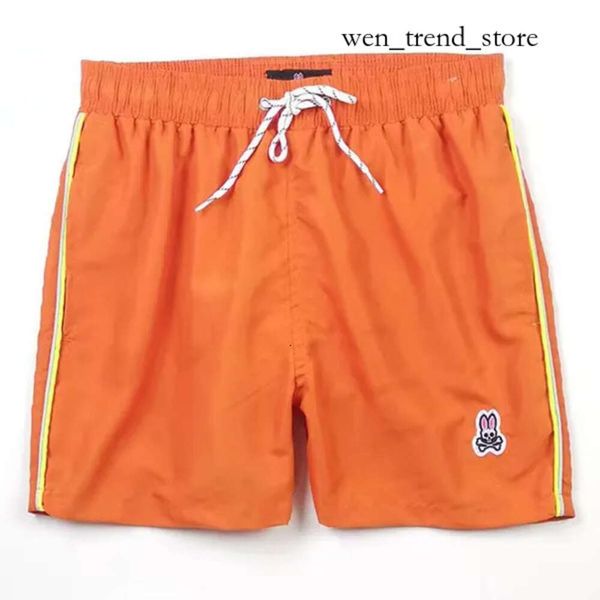 Bad bunny shorts masculino praia shorts, marca americana crânio coelho impressão surf shorts, secagem rápida verão estilo havaiano 435