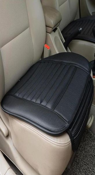 PU Deri Araba Koltuk Kapağı Four Seasons Anti Slip Mat Otomobil Koltuğu Yastık Kapağı Evrensel Araba Aksesuarları Carstyling4469213