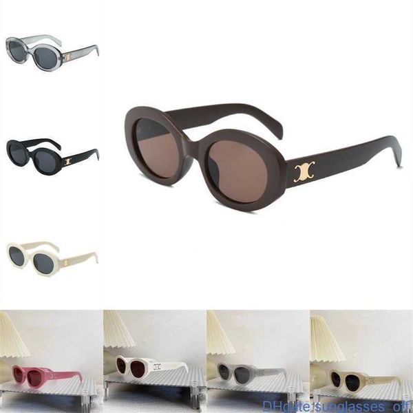 CL Marke Luxus Designer Sonnenbrille Retro Cats Eye Für Frauen Ces Arc De Triomphe Oval Französisch Mode Sonnenbrille Gläser Zubehör Original Box Fall Verpackung IMIF