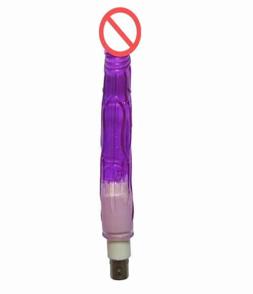 Novo acessório de vibrador anal para metralhadora sexual automática vibrador anal 18cm de comprimento e 2cm de largura7665659