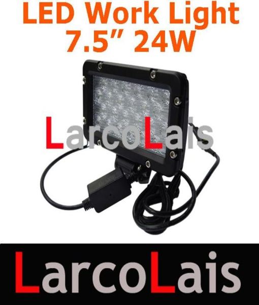 2pcs 24W LED LUZ DE TRABALHO 2900 lúmen 1030V OFFROAD ATV01236749181