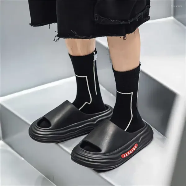 Chinelos número 40 tamanho pequeno homens sapatos de verão macio para sandália aquática tênis esporte de alta qualidade ginásio de alta tecnologia