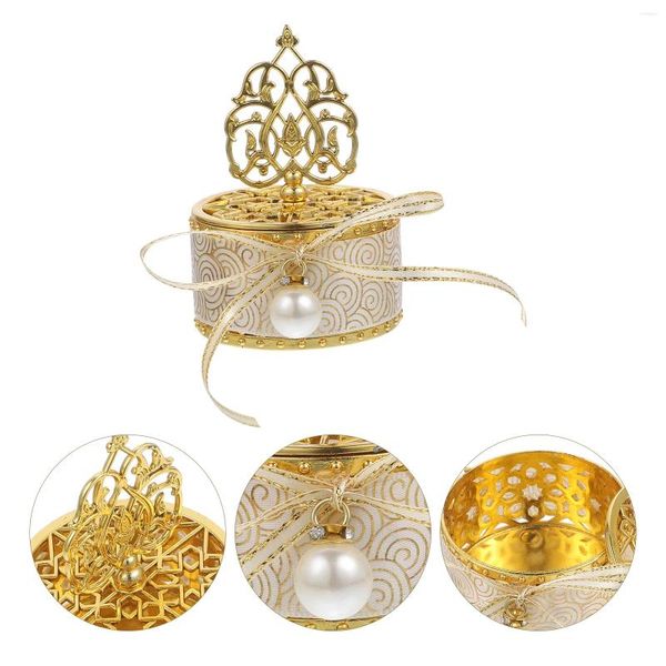 Confezione regalo Scatole di caramelle decorative per matrimoni Contenitori per baby shower Contenitori per accessori per luna piena