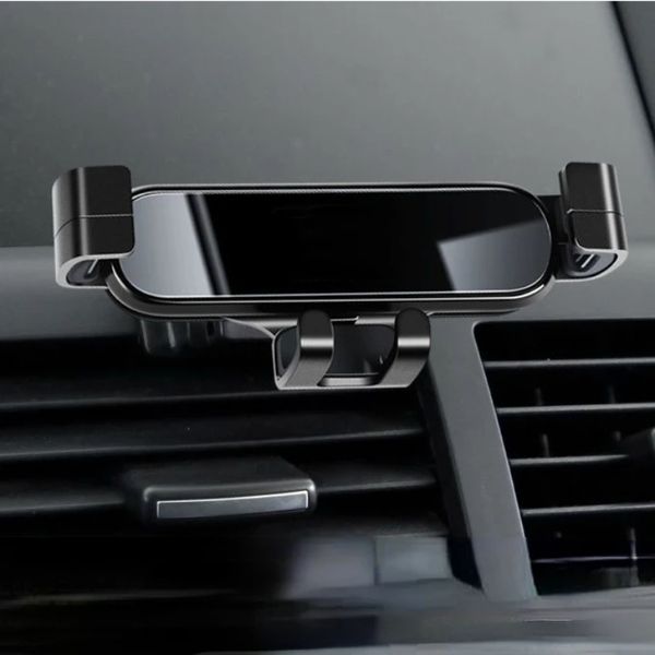 Для Land Rover Discover Sports 2015-2022 ABS черный/серебристый автомобильный держатель для мобильного телефона с вентиляционным отверстием, держатель для GPS-навигации, автомобильные аксессуары