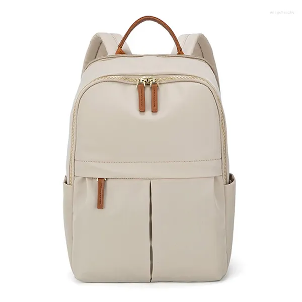 Rucksack Luxus Trend Frauen 15 Zoll Laptop Tasche Pack Wasserdichte Oxford Schultasche Für Mädchen Hohe Qualität