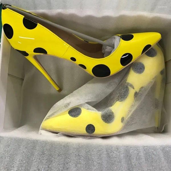 Sapatos de vestido de salto alto mulheres bonito stiletto escritório elegante senhoras deslizamento em bombas de dedo do pé meninas sapato