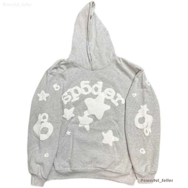 Мужские толстовки с капюшоном Spder Beluga Hoodie Heather Grey и женский комплект свитера со штанами 5676