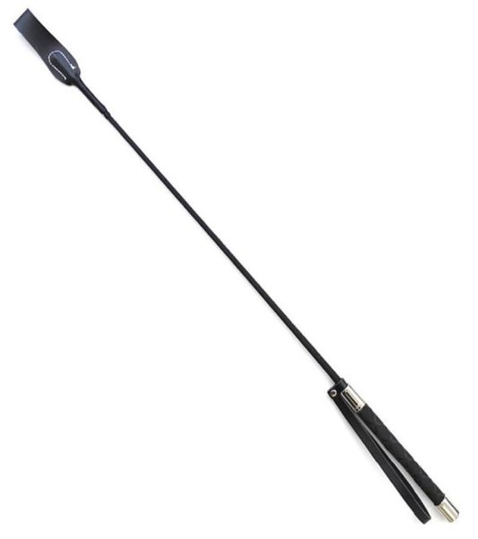 Qualità in pelle nera lunga frusta paddle flogger BDSM gioco sessuale schiavo formazione novità nuovo design adulto fetish giocattolo del sesso cosplay Acc5063859