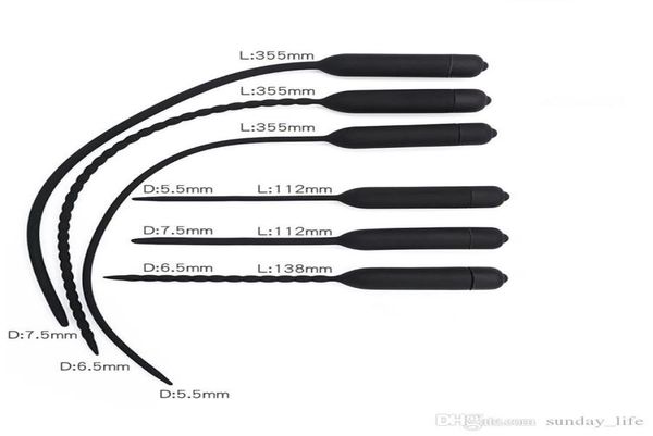 Силиконовые уретральные звуковые расширители, звучащий вибратор, пробка для пениса, уретральные бусины, секс-игрушки для мужчин, мастурбатор, уретра, пробки для пениса5266680