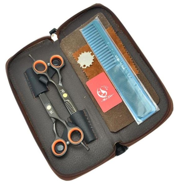 Meisha 5 5 Zoll Hochwertige schwarze Haarschere Rasierer Friseurschere Japan 440C Professionelle Salonschere Barbers Clipper9879296