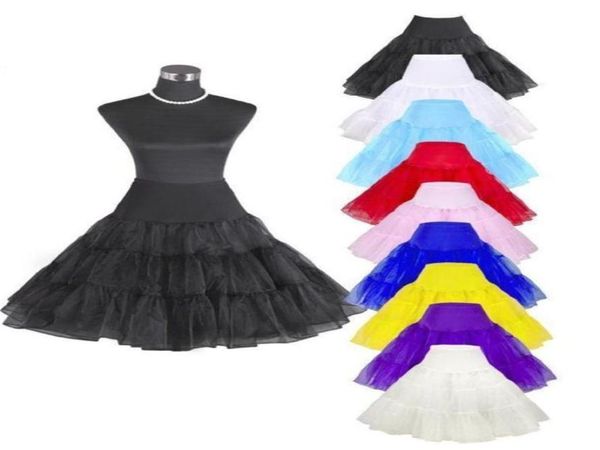 26quot anni '50 Retro Sottogonna Swing Sottoveste Vintage Gonna a Rete Fantasia Rockabilly Tutu Sottogonna Sottogonna Gonna a Rete Fantasia Rockabi5245059