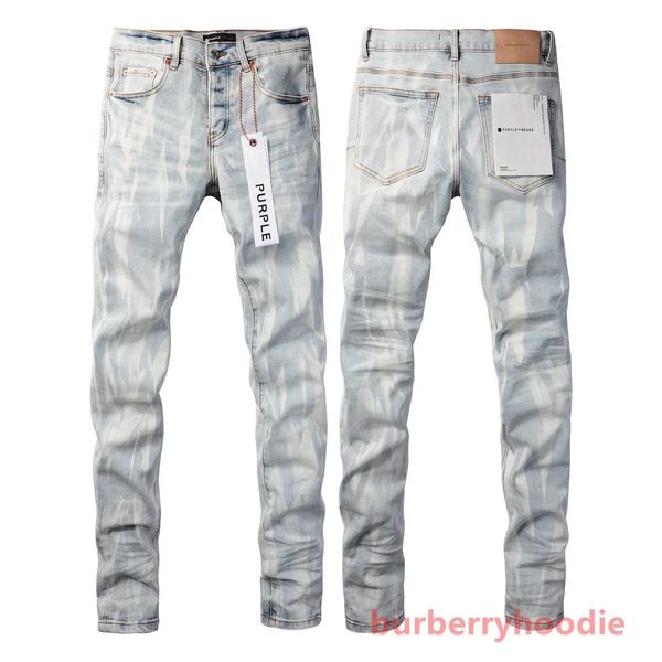 Rabatt Casual Shoes 2024 Designer Lila Jeans Brand Jeans für Männer Frauen Hosen Purple Sommerloch Hight Qualität Stickhose Jean Denim Hosen Herren Jee JE