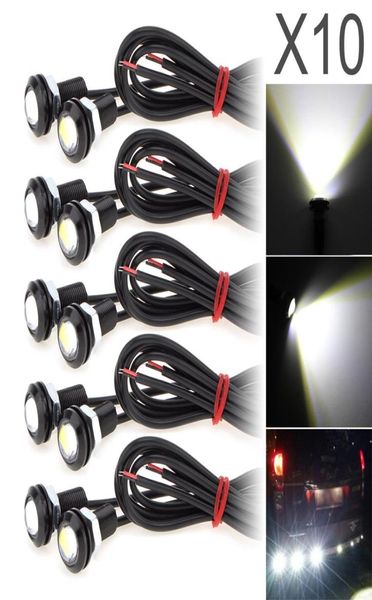 10 teile/los 9W 18MM LED Tagfahrlicht Weiß 5730 LED Eagle Eye Auto Auto Nebel Licht DRL birne Blinker Reverse Backup Corner Stop 7786421