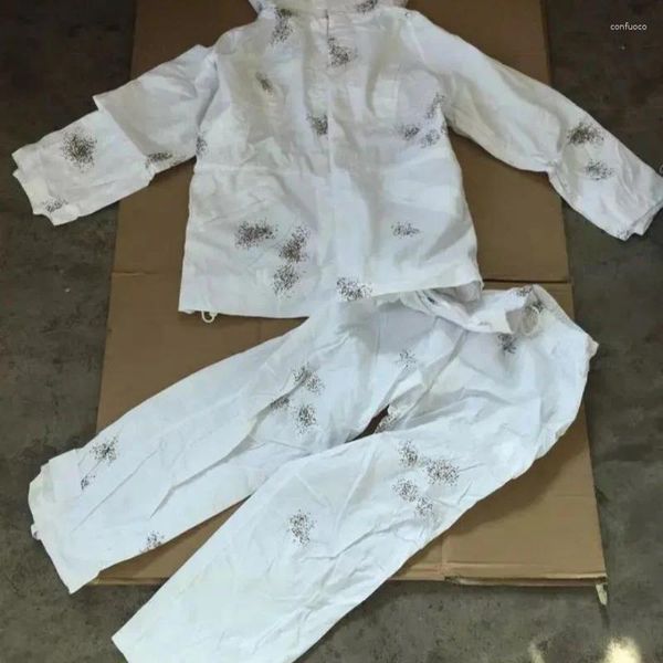 Giacche da caccia Collezione insolita di abbigliamento mimetico da neve Bianco Lucky 3512