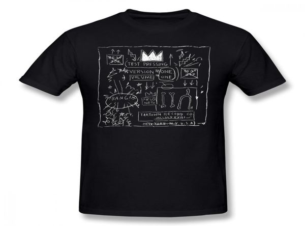 Basquiat T Shirt JEAN MICHEL BASQUIAT BEAT BOP ALBUM FAN ART TShirt 100 Cotton Plus size Tee Shirt Funny Fashion Tshirt9192803