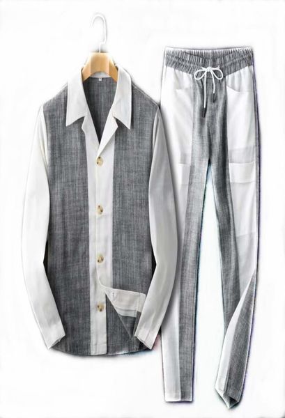 Designer 2022 casual masculino agasalho primavera hoodiepants twopieces jogger conjuntos para homens carta impressão roupas mxxl7345018